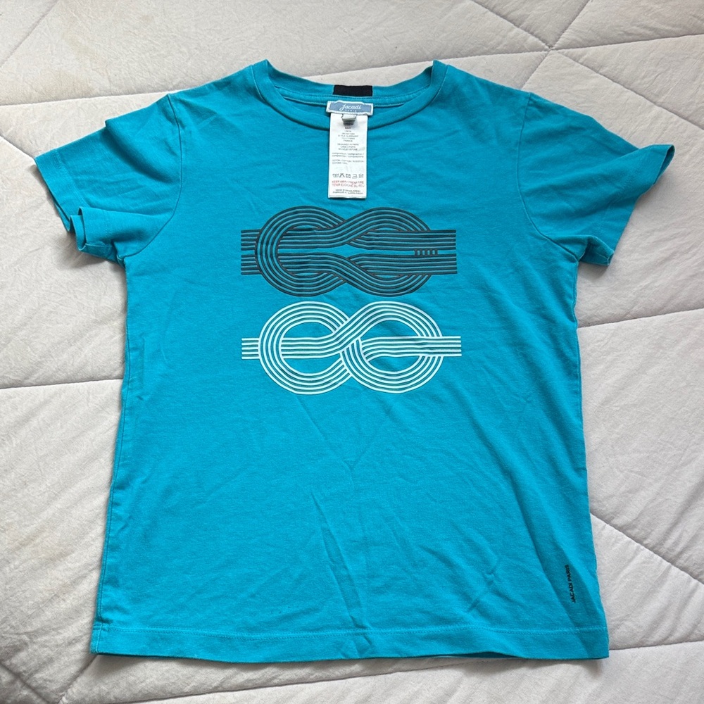Jacadi Teal Graphic Tee